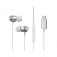 JOYROOM Aurciular con Microfono JR-EC06 HD con Cable y Conector Tipo C Blanco