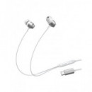 JOYROOM Aurciular con Microfono JR-EC06 HD con Cable y Conector Tipo C Blanco