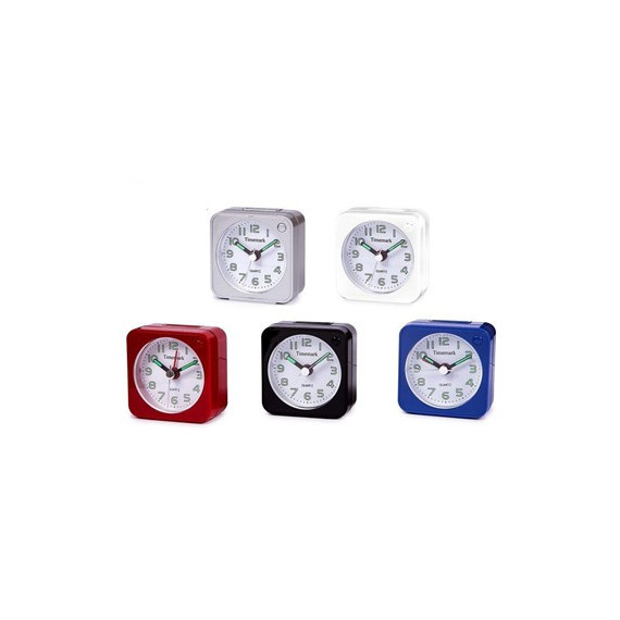 TIMEMARK Despertador Analogico CL10 Silencioso Surtido Colores