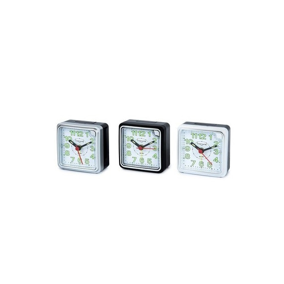 TIMEMARK Reloj Despertador Analogico CL70N Silencioso Surtido Colores