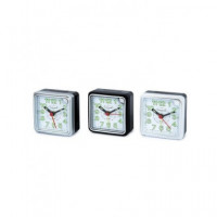 TIMEMARK Reloj Despertador Analogico CL70N Silencioso Surtido Colores