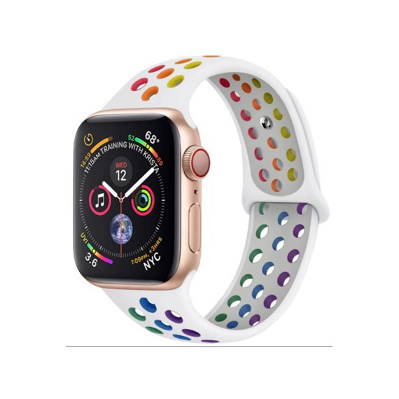 DEVIA Correa Sport Apple Watch 42/44/45/49MM RAINBOWDSTWBS244RW