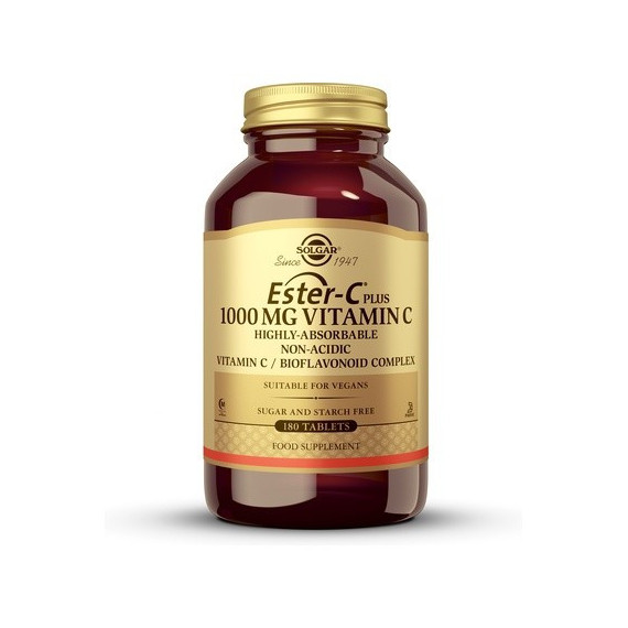 Ester C Plus Vitc 1000MG 180C SOLGAR