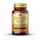Vitamina D3 2200IU 50C SOLGAR