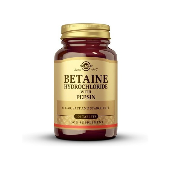 Betaina SOLGAR 100 Capsulas