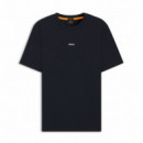BOSS Camiseta Azul 50473278-404
