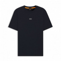 BOSS Camiseta Azul 50473278-404