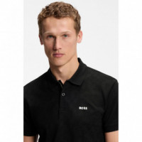 BOSS GREEN Polo de Estampado Deportivo 50564801-001