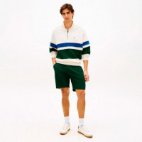 Short  de Felpa con Logo Bordado  TOMMY HILFIGER