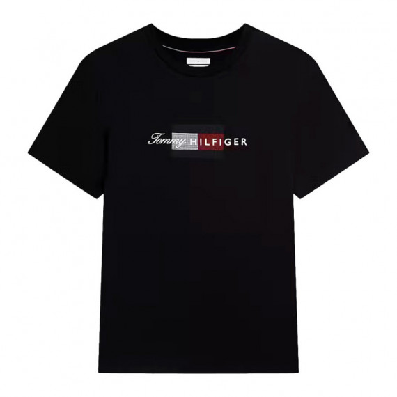 Camiseta de Punto con Logo Gráfico  TOMMY HILFIGER