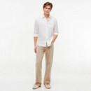 Camisa de Corte Regular en Puro Lino Lavado  TOMMY HILFIGER