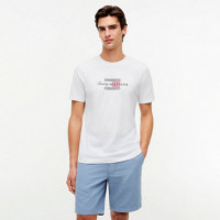 Camiseta de Punto con Logo Gráfico  TOMMY HILFIGER