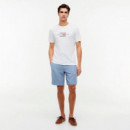Camiseta de Punto con Logo Gráfico  TOMMY HILFIGER