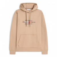 Sudadera de Felpa con Capucha con Cordón y Logo  TOMMY HILFIGER
