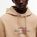 Sudadera de felpa con capucha con cordón y logo