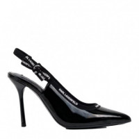 Zapato Tacon Sarabande Ribbon Sling  KARL LAGERFELD