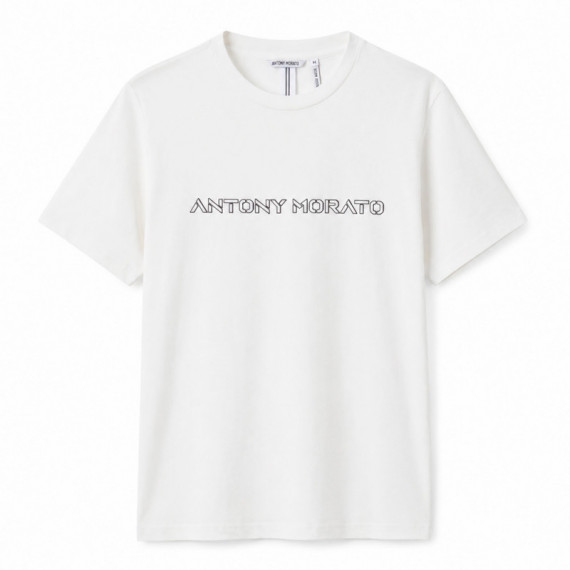 Camiseta Regular Fit Estampado de Logotipo  ANTONY MORATO