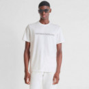 Camiseta Regular Fit Estampado de Logotipo  ANTONY MORATO