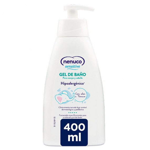 NENUCO Sensitive Gel de Baño 400 Ml