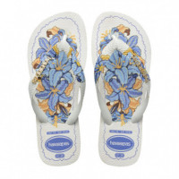 HAVAIANAS Top Tropicalia Vibes Blanco
