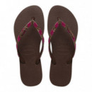 HAVAIANAS Slim Glow Marron