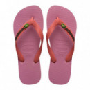 HAVAIANAS Brasil Logo Rosa