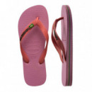 HAVAIANAS Brasil Logo Rosa