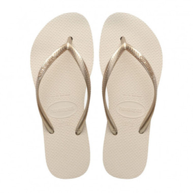 HAVAIANAS Slim Platform Beige