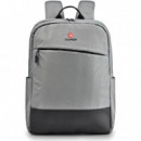 Mochila Monray para Portátil hasta 15,6" Resistente al Agua (SACKSVENTUREGRAY)