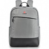 Mochila Monray para Portátil hasta 15,6" Resistente al Agua (SACKSVENTUREGRAY)