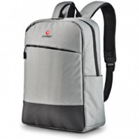 Mochila Monray para Portátil hasta 15,6" Resistente al Agua (SACKSVENTUREGRAY)