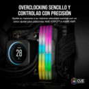 Módulo Corsair Vengeance RGB DDR5 16GB (2x8GB) 5600MHz (CMH16GX5M2B5600Z40)