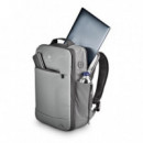 Mochila Monray Viaje Portátil 14.1" 20 Litros Gris (SACKSHORIZON)