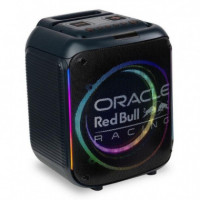 Altavoz Portátil Red Bull Racing LED 20W Bluetooth Negro (RB-SK250)