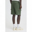 Bermudas Shorts BLEND Karlos Duck Green