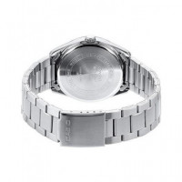 CASIO Coleccion MTP-1302PD-2AVEF Reloj Analogico Plateado Azul,correa Metalica, Resistente Al Agua