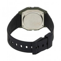 CASIO F-91WM-3ADF Reloj Digital Fecha, Resistente Al Agua, Correa de Resina