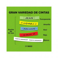 DYMO Cinta Etiquetadora Transparente 12X4MM S0721530
