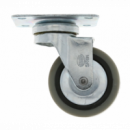 Rueda Modelo 2502 Goma Gris - Diámetro 50 Mm