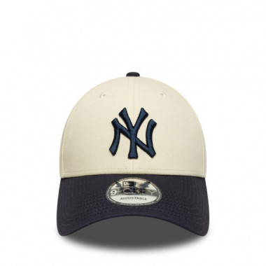 New Era Gorra de lino 9FORTY 60595215-LIGHT BEIGE