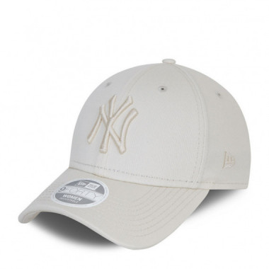 New Era Gorra de lino 9FORTY 60137667-LIGHT BEIGE