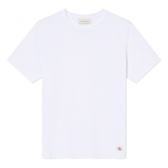 CAMISETA RIB SLIM WOVEN LABEL