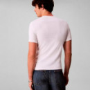 CAMISETA RIB SLIM WOVEN LABEL