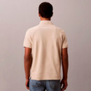 Polo de piqué con cuello en contraste