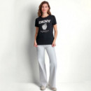 CAMISETA BIG APPLE RHINESTONE LOGO