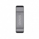 SAVIO Lector de Tarjetas Sd Sd USB 3 en 1