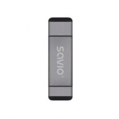 SAVIO LECTOR DE TARJETAS SD SD USB 3 en 1
