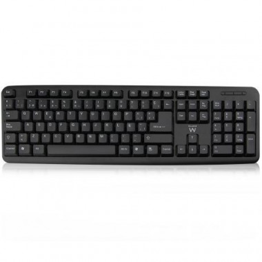 Teclado EWENT USB EW3109 Negro