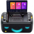 Ikarao Break X1 Altavoz Karaoke Recargable con Pantalla 13.3" 800W y 2 Micros