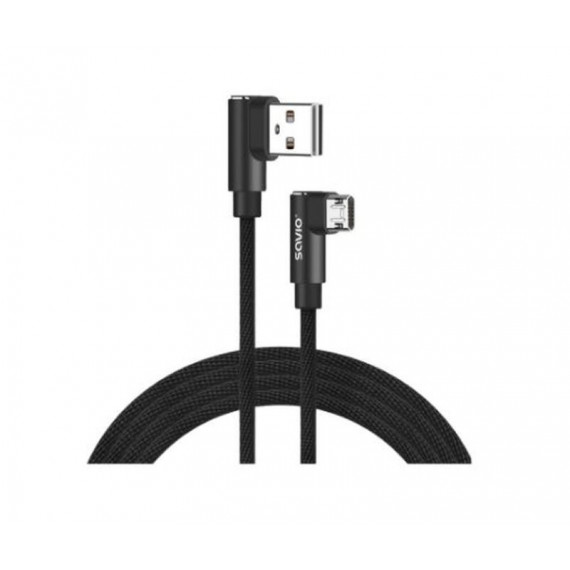 SAVIO CABLE REVERSIBLE USB MICRO A USB-A 1M CL-161